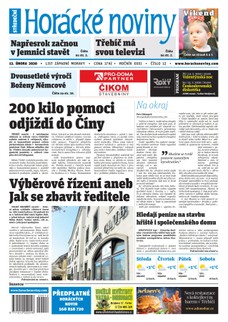 Horácké Noviny Středa 12.2.2020 č. 012