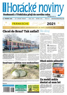 Horácké Noviny Čtvrtek 31.12.2020 č. 067