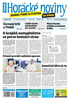 Horácké Noviny Čtvrtek 6.8.2020 č. 047