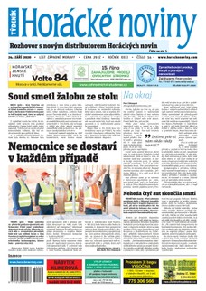 Horácké Noviny Čtvrtek 24.9.2020 č. 054
