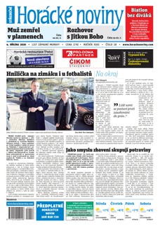 Horácké Noviny Středa 4.3.2020 č. 018