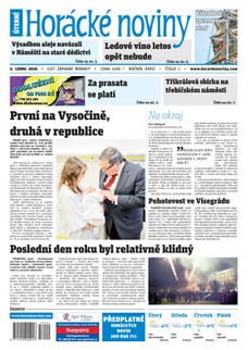 Horácké Noviny Úterý 5.1.2016 č. 001