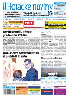 Horácké Noviny Pátek 19.2.2016 č.014
