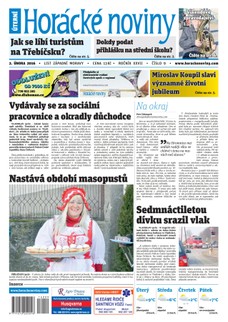 Horácké Noviny Úterý 2.2.2016 č. 009