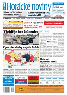Horácké Noviny Pátek 12.8.2016 č. 062