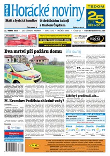 Horácké Noviny Pátek 22.4.2016 č.031