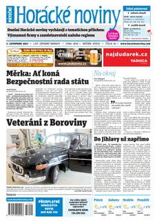 Horácké Noviny Pátek 01.12.2017 č. 091