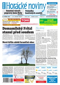 Horácké Noviny Pátek 19.5.2017 č. 037