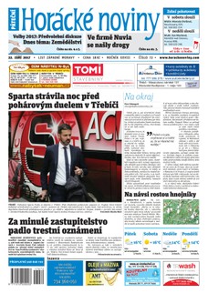 Horácké Noviny Pátek 22.9.2017 č. 072