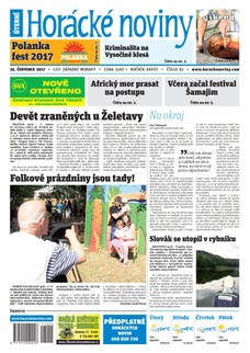 Horácké Noviny Úterý 25.7.2017 č. 055
