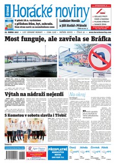 Horácké Noviny Úterý 25.4.2017 č. 032