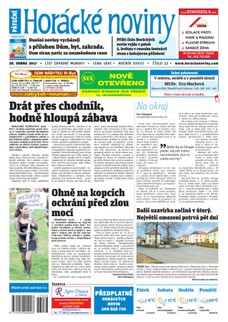 Horácké Noviny Pátek 28.4.2017 č. 033