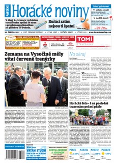 Horácké Noviny Pátek 30.6.2017 č. 049