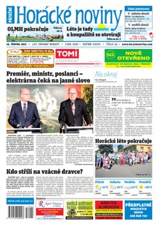 Horácké Noviny Pátek 16.6.2017 č. 045