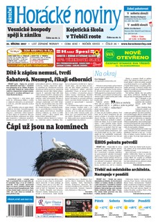 Horácké Noviny Pátek 31.3.2017 č. 026