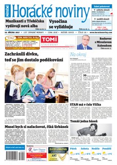 Horácké Noviny Pátek 10.3.2017 č. 020
