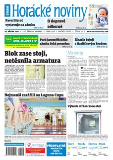 Horácké Noviny Úterý 28.3.2017 č. 025