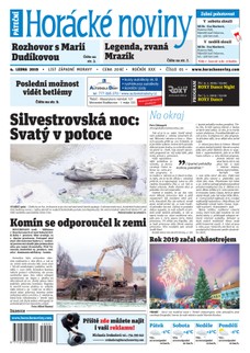 Horácké Noviny Pátek 4.1.2019 č. 001