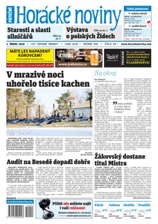 Horácké Noviny Pátek 1.2.2019 č. 009
