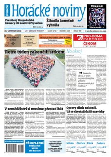 Horácké Noviny Středa 20.11.2019 č. 088