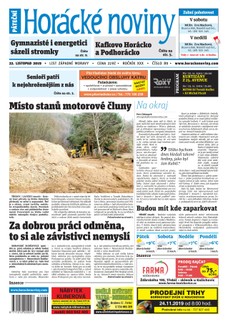 Horácké Noviny Pátek 22.11.2019 č. 089