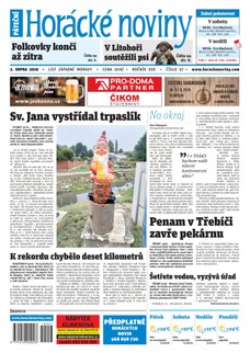 Horácké Noviny Pátek 2.8.2019 č. 057