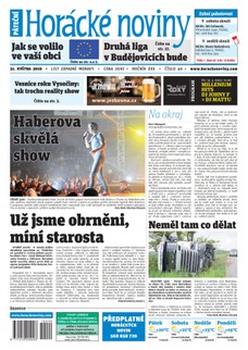 Horácké Noviny Pátek 31.5.2019 č. 040
