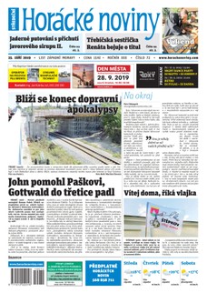 Horácké Noviny Středa 25.9.2019 č. 072