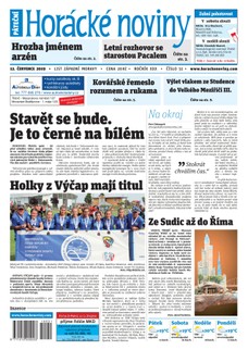 Horácké Noviny Pátek 12.7.2019 č.051
