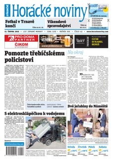 Horácké Noviny Středa 12.6.2019 č. 043