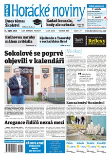 Horácké Noviny Pátek 11.10.2019 č. 077