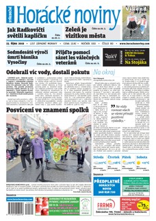 Horácké Noviny Středa 23.10.2019 č. 080