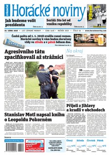 Horácké Noviny Středa 10.1.2018 č. 002