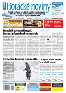 Horácké Noviny Pátek 19.1.2018 č. 005