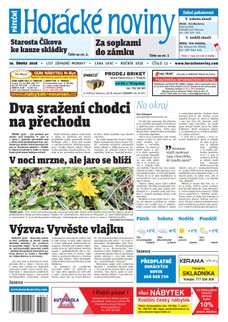 Horácké Noviny Pátek 16.2.2018 č. 013