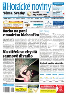Horácké Noviny Pátek 9.2.2018 č. 011