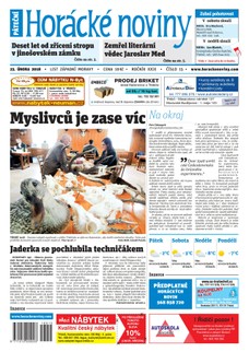 Horácké Noviny Pátek 23.2.2018 č. 015