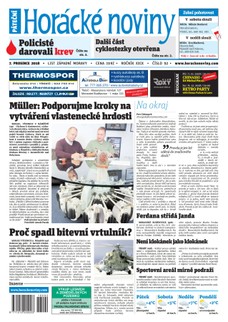 Horácké Noviny Pátek 7.12.2018 č. 092
