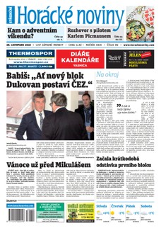Horácké Noviny Středa 28.11.2018 č. 089