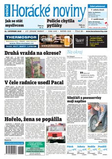 Horácké Noviny Pátek 23.11.2018 č. 088