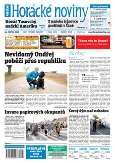 Horácké Noviny Pátek 24.8.2018 č. 063