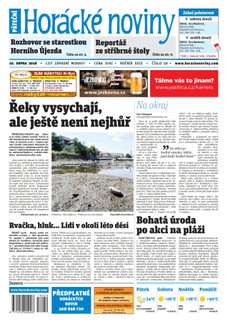 Horácké Noviny Pátek 10.8.2018 č. 059