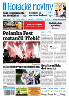 Horácké Noviny Středa 1.8.2018 č. 056