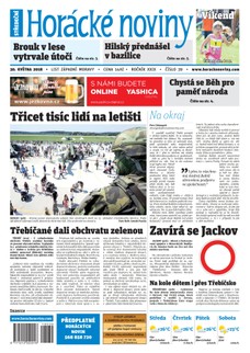 Horácké Noviny Středa 30.5.2018 č. 039