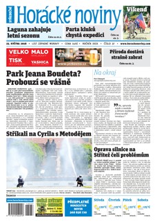 Horácké Noviny Středa 23.5.2018 č. 037