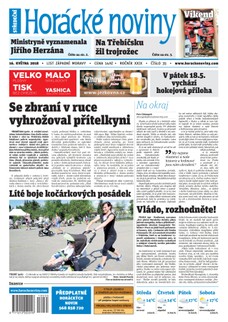 Horácké Noviny Středa 16.5.2018 č. 035