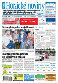 Horácké Noviny Pátek 11.5.2018 č. 034
