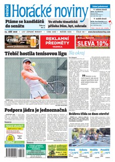 Horácké Noviny Pátek 14.9.2018 č. 069
