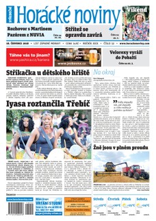 Horácké Noviny Středa 18.7.2018 č. 052