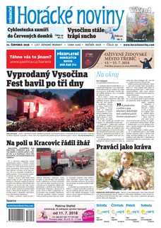 Horácké Noviny Středa 11.7. 2018 č. 050